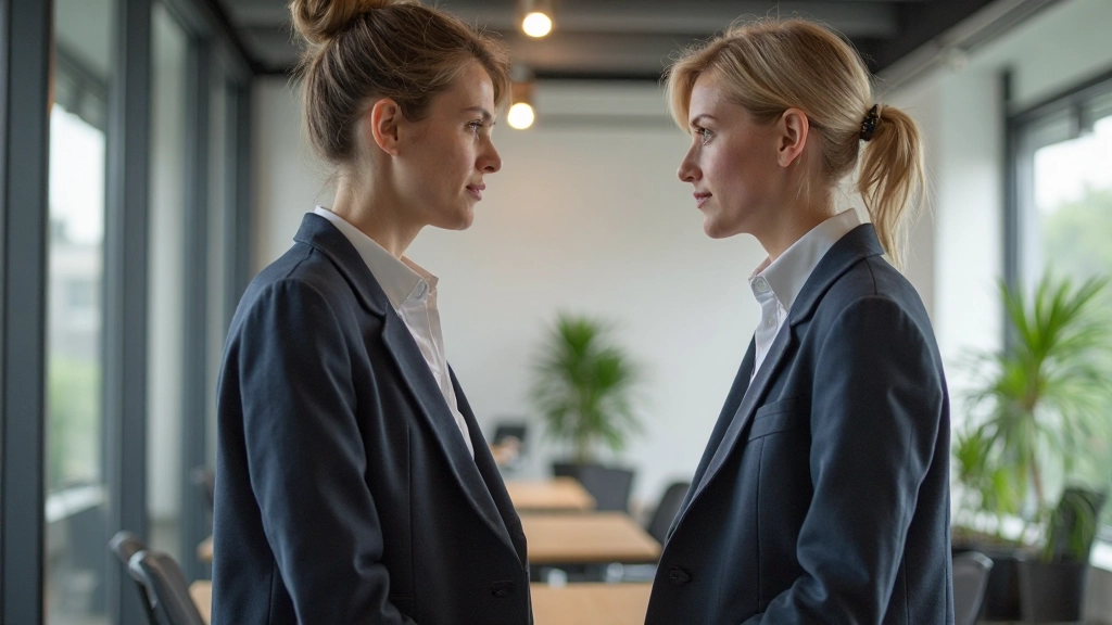 Twee volwassenen in een gesprek met elkaar, beiden gericht op het moment